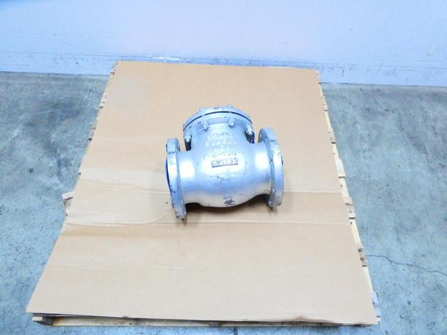 POWELL 1561FC8GXXX STEEL FLANGED SWING CHECK VALVE 6IN 150