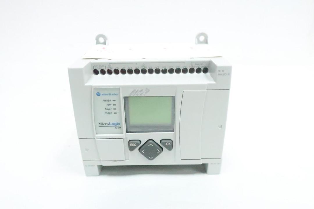 ALLEN BRADLEY 1763-L16BWA MICROLOGIX 1100 CONTROLLER MODULE SER B