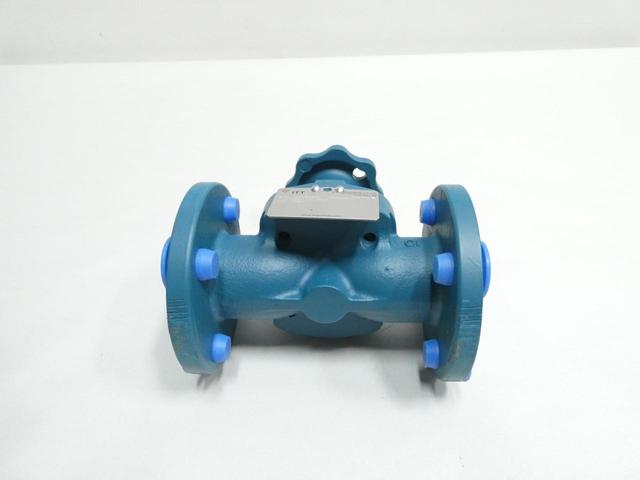 ITT 1-2538-TM-943 DIA-FLO MANUAL IRON FLANGED DIAPHRAGM VALVE 1IN 150