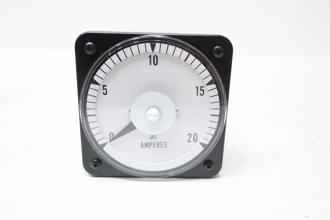 METERMASTER 186583-2 AMMETER 0-20A AMP