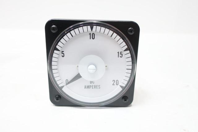 METERMASTER 186583-2 AMMETER 0-20A AMP