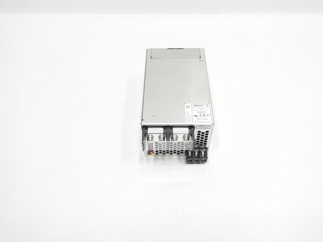 TDK-LAMBDA HWS600-12 AC TO DC POWER SUPPLY 100-240V-AC 53A AMP 12V-DC