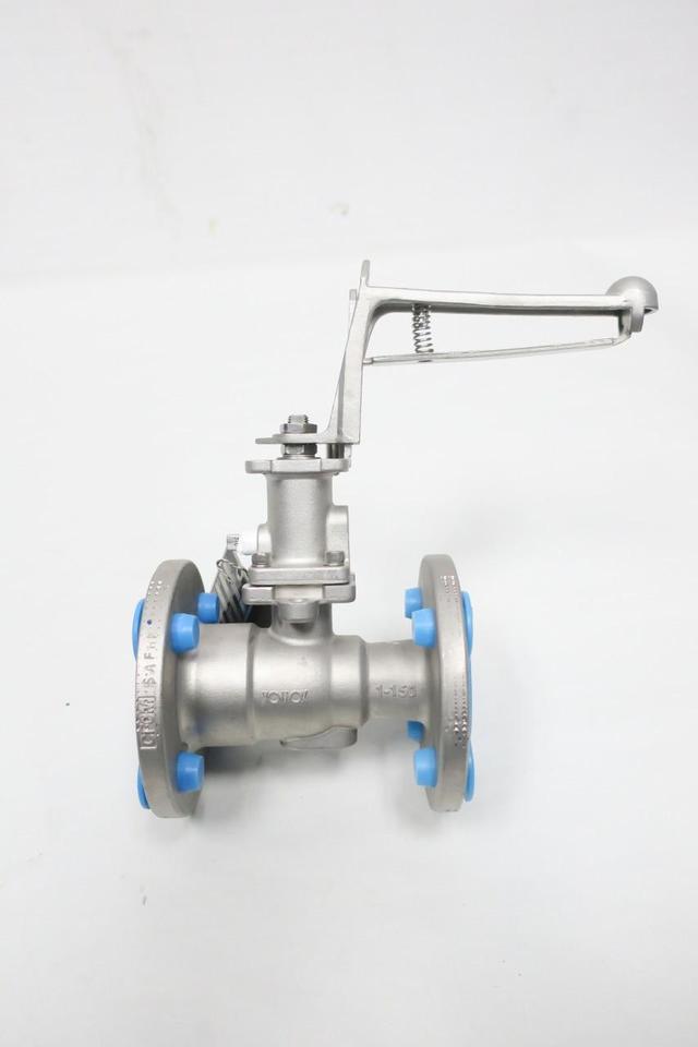 XOMOX 511R 666TAP16-LL-0 MANUAL STAINLESS FLANGED BALL VALVE 1IN 150