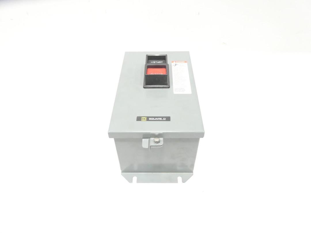 SQUARE D 2510MBA2 SIZE M-0 MANUAL STARTER 5HP