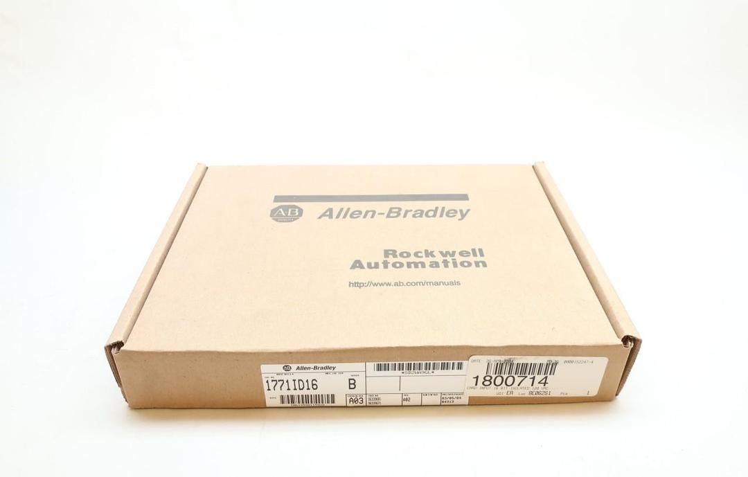 ALLEN BRADLEY 1771-ID16 ISOLATED INPUT MODULE SER B