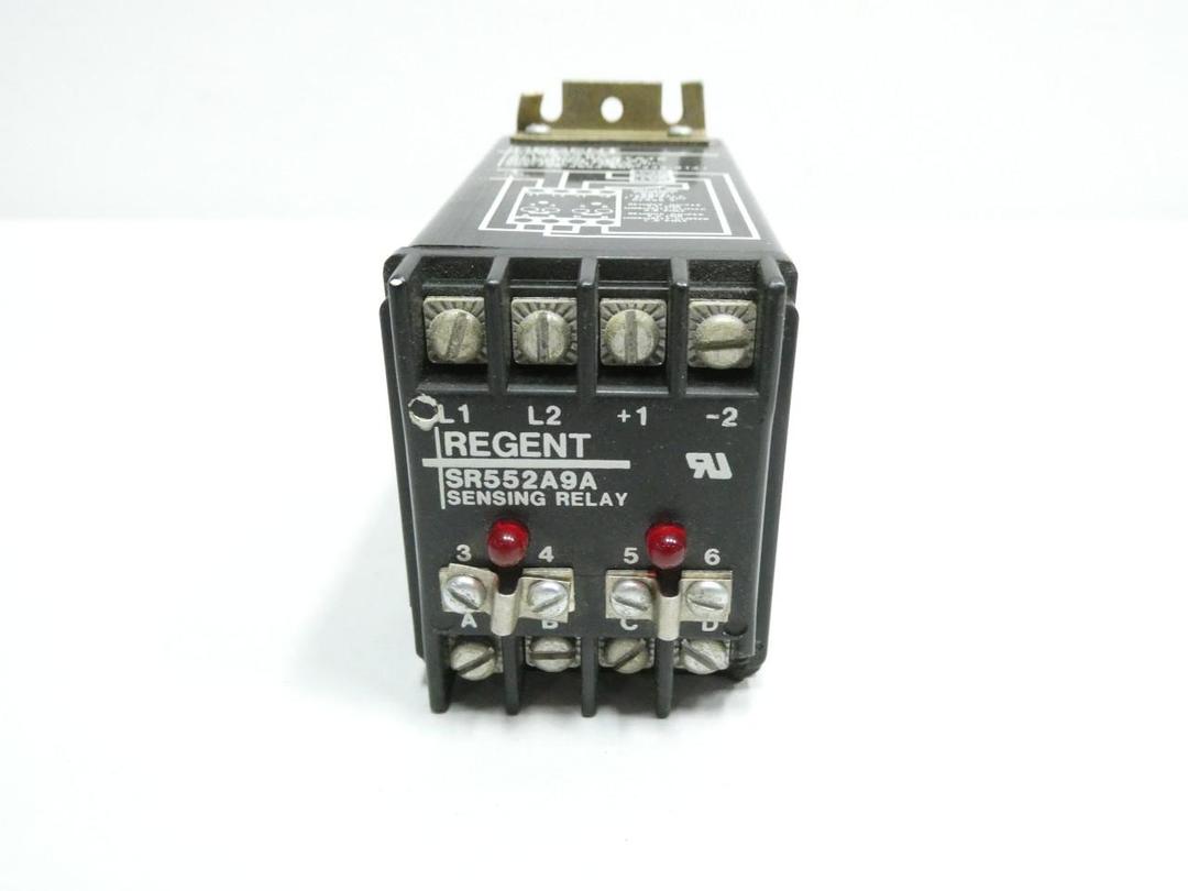 REGENTS SR552A9A SOLID STATE SENSING RELAY 120V-AC