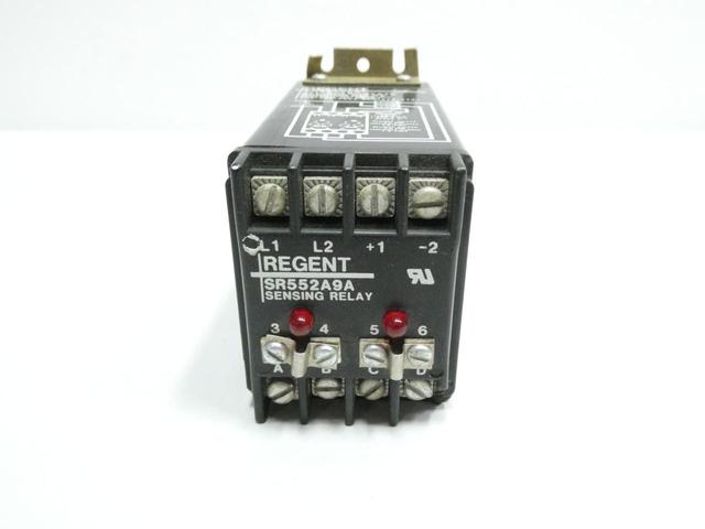 REGENTS SR552A9A SOLID STATE SENSING RELAY 120V-AC