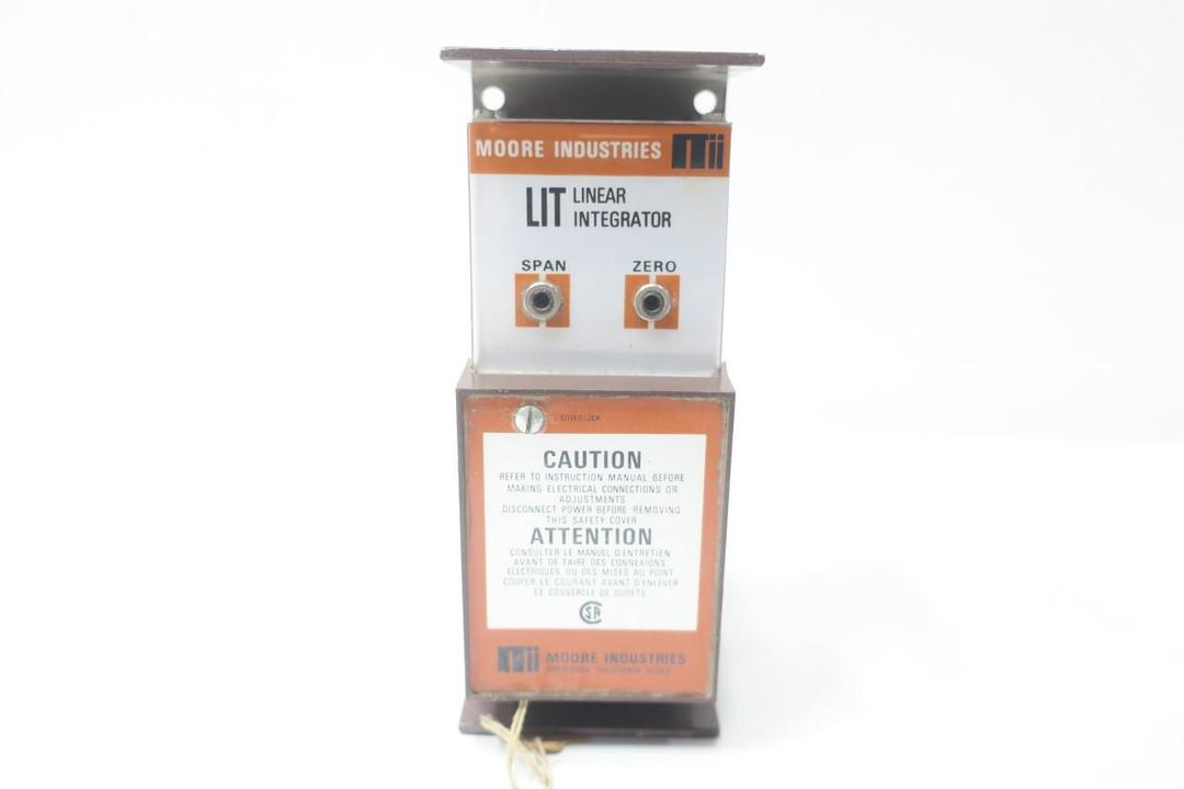 MOORE INDUSTRIES LIT/4-20MA/F/117AC/-TX LINEAR INTEGRATOR
