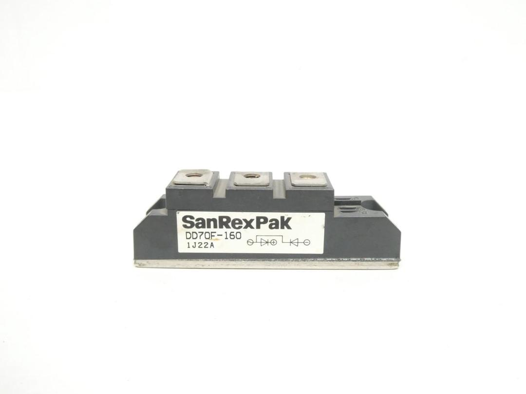 SANREX PAK DD70F-160 DIODE POWER MODULE 70A AMP 1600V-AC