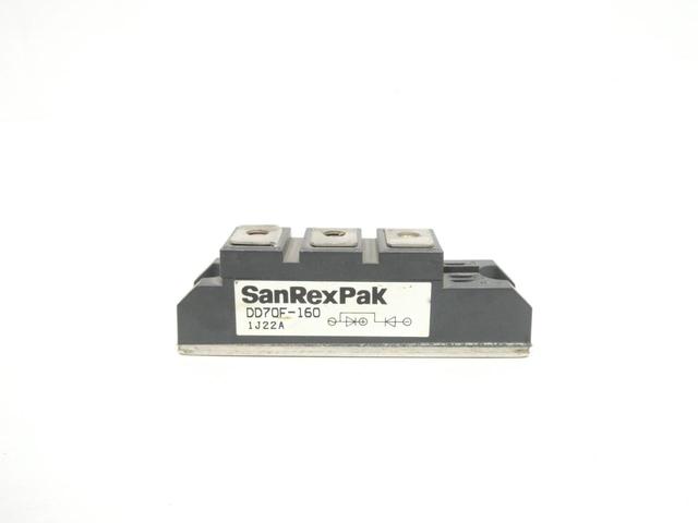 SANREX PAK DD70F-160 DIODE POWER MODULE 70A AMP 1600V-AC