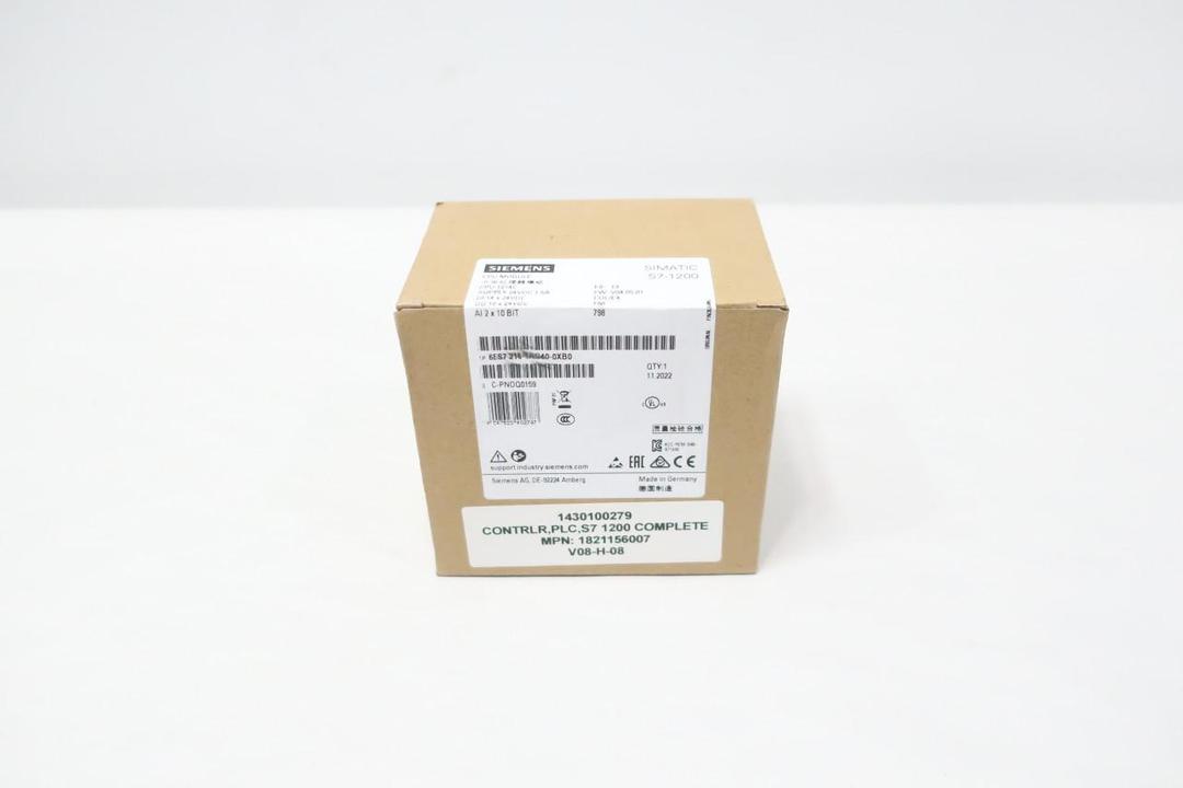 SIEMENS 6ES7 214-1AG40-0XB0 COMPACT CPU MODULE