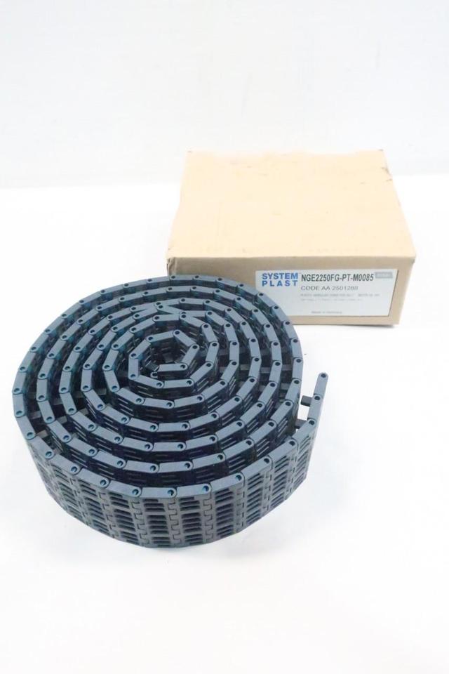 SYSTEM PLAST NGE2250FG-PT-M0085 CONVEYOR CHAIN 10FT 1IN 85MM