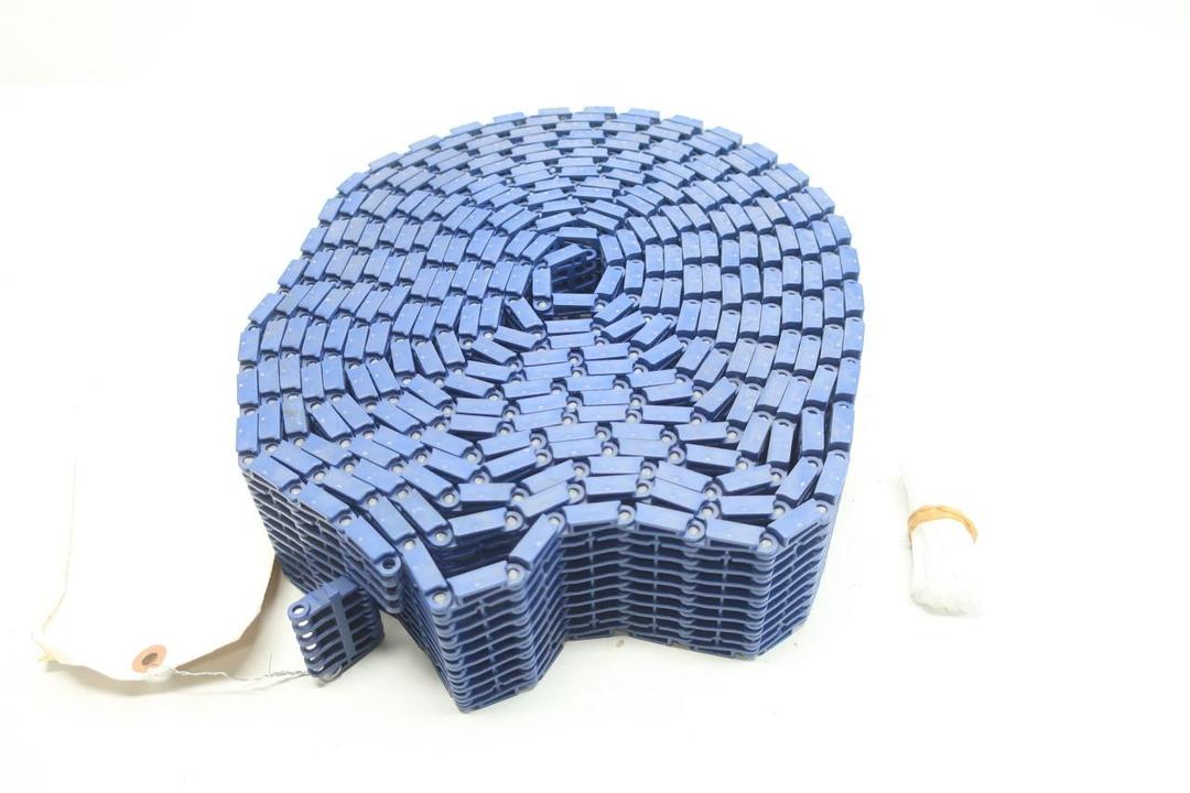 INTRALOX SERIES 900 FLUSH GRID BLUE CONVEYOR CHAIN 25.872FT 3.3IN