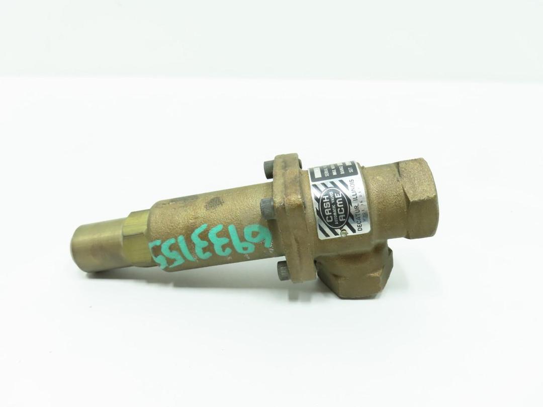 CASH ACME K-10 RELIEF VALVE 1/2IN NPT