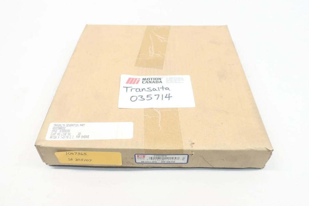 TB WOODS AK1041316 1 GROOVE V-BELT SHEAVE 1-3/16IN