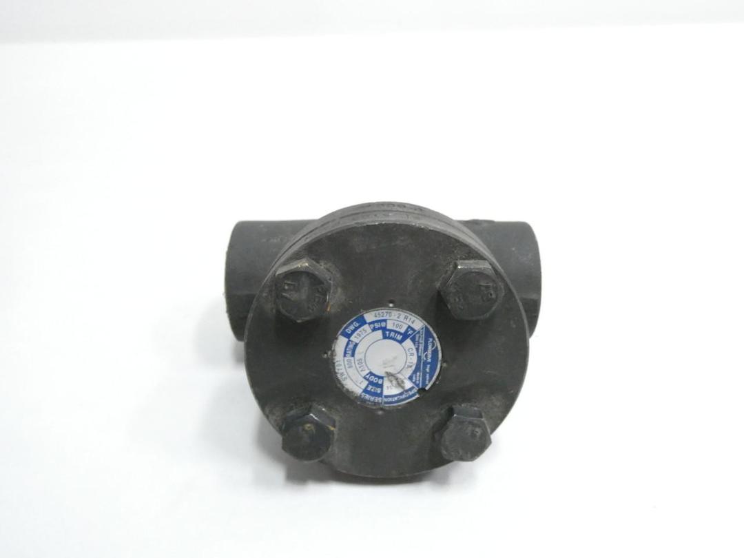 FLOWSERVE CR-13 STEEL SOCKET WELD CHECK VALVE 1IN 800