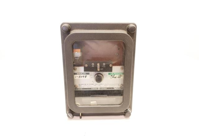 GENERAL ELECTRIC GE 12SAM11B21A TYPE SAM 48/125/250V-DC TIME DELAY RELAY