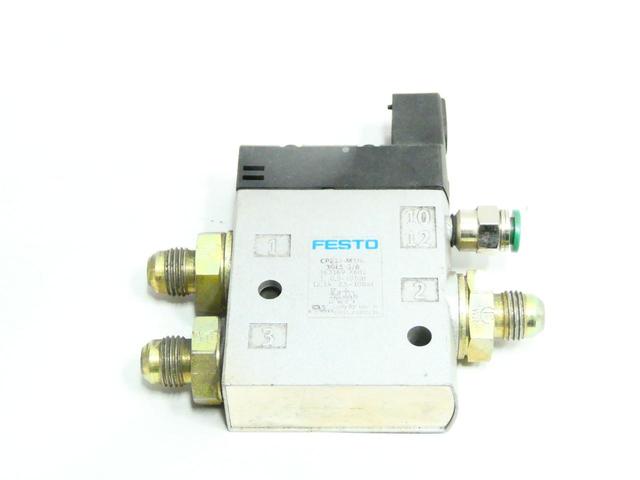 FESTO CPE24-M1H-3GLS-3/8 PNEUMATIC SOLENOID VALVE 3/8IN NPT 145PSI