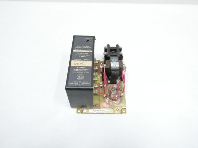 ALLEN BRADLEY 870-B507615-1 MOTOR STARTER 120V-AC