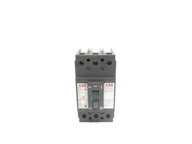 ABB TF2225 TF3225 CIRCUIT BREAKER 3P 225A AMP 480V-AC 500V-DC