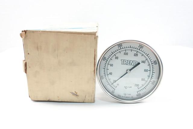 TREND CR5007C BIMETAL THERMOMETER 5IN 1/2IN NPT 12IN 50-400F
