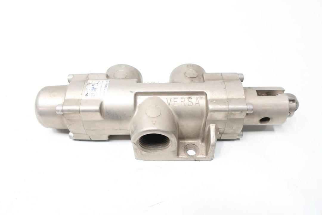VERSA VCS-3702-M-167-223 PNEUMATIC DIRECTIONAL CONTROL VALVE 1IN NPT 200PSI