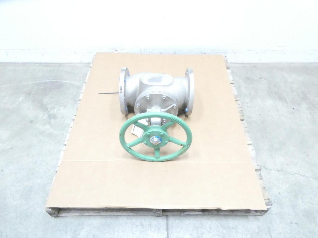 KITZ UPAMB MANUAL STAINLESS FLANGED GLOBE VALVE 6IN 150