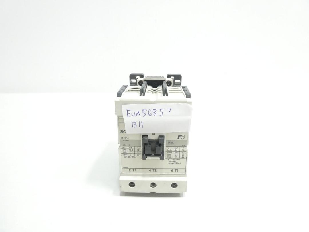 FUJI ELECTRIC SC-E4 SE80AA AC CONTACTOR 220-240V-AC 105A AMP 50HP