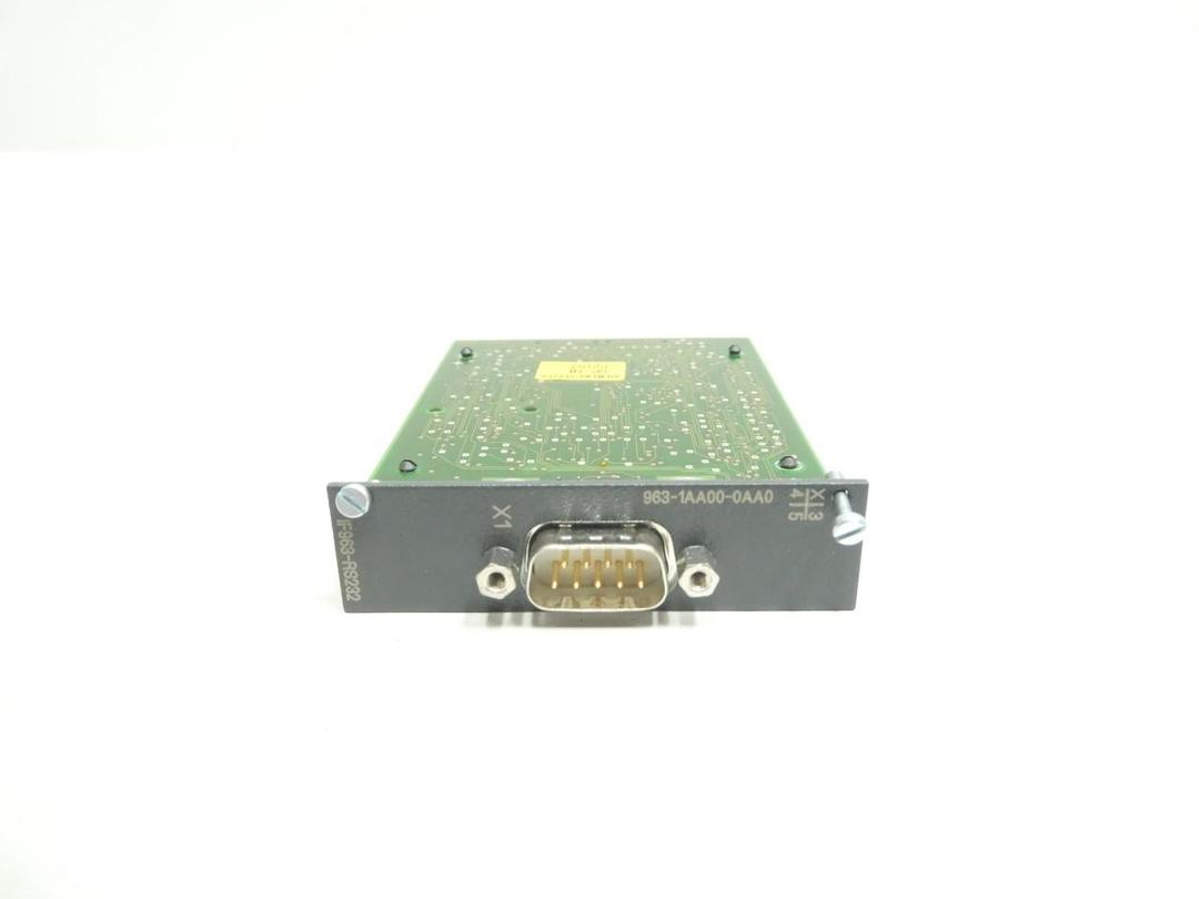 SIEMENS 6ES7 963-1AA00-0AA0 SIMATIC S7 INTERFACE MODULE