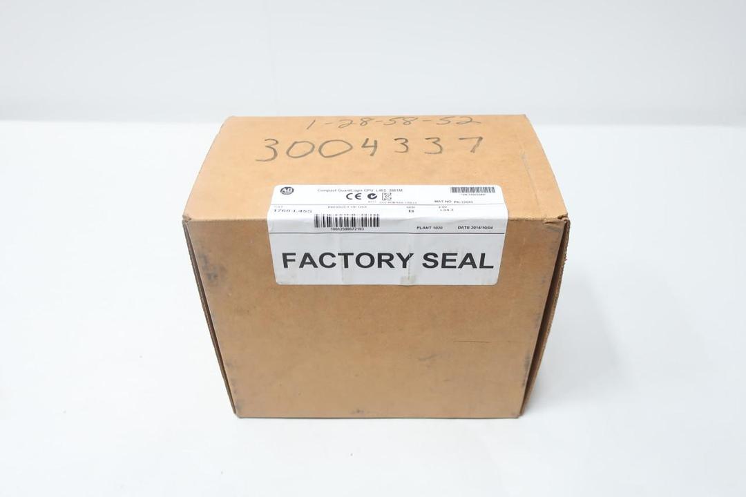 ALLEN BRADLEY 1768-L45S GUARDLOGIX SAFETY CPU PROCESSOR MODULE SER B