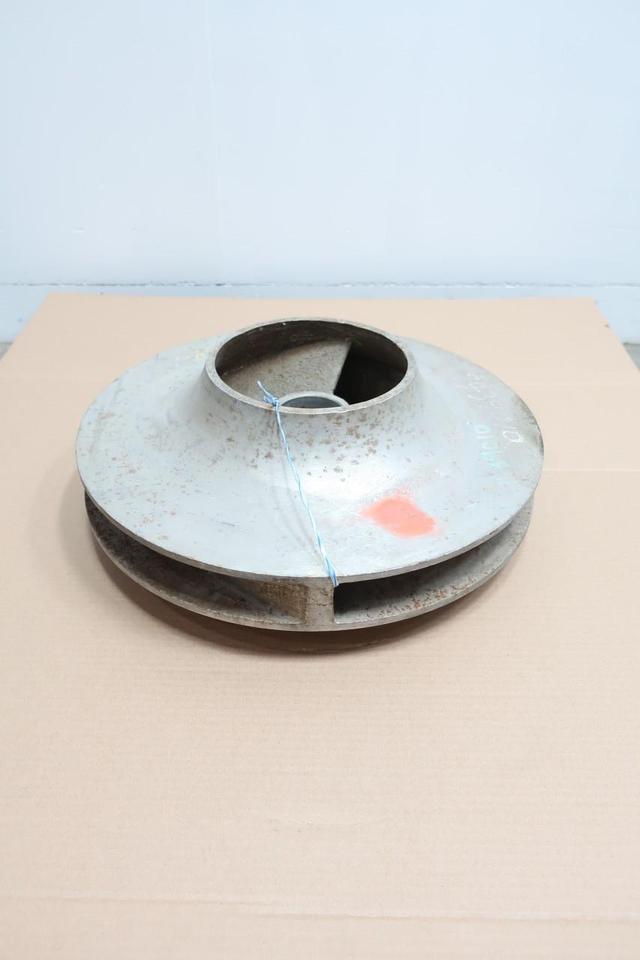 INGERSOLL RAND W6HGVL3AXL 6HGVL STAINLESS 3-VANE PUMP IMPELLER 21IN OD