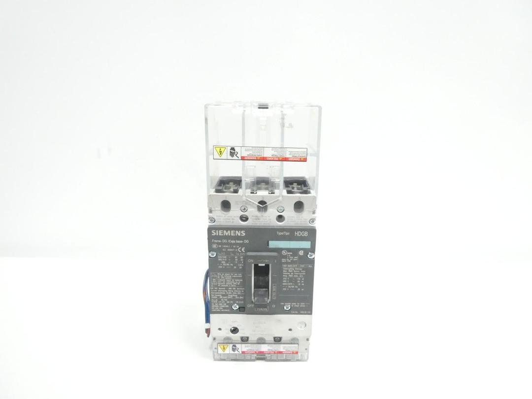 SIEMENS HDK3B100 MOLDED CASE CIRCUIT BREAKER 3P 100A AMP 240/480/600V-AC