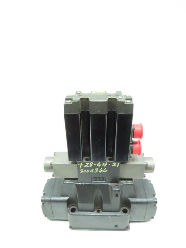 PARKER D41FLE22DC4NT00 D1FVE02BCVT0A12 HYDRAULIC PROPORTIONAL SERVO VALVE