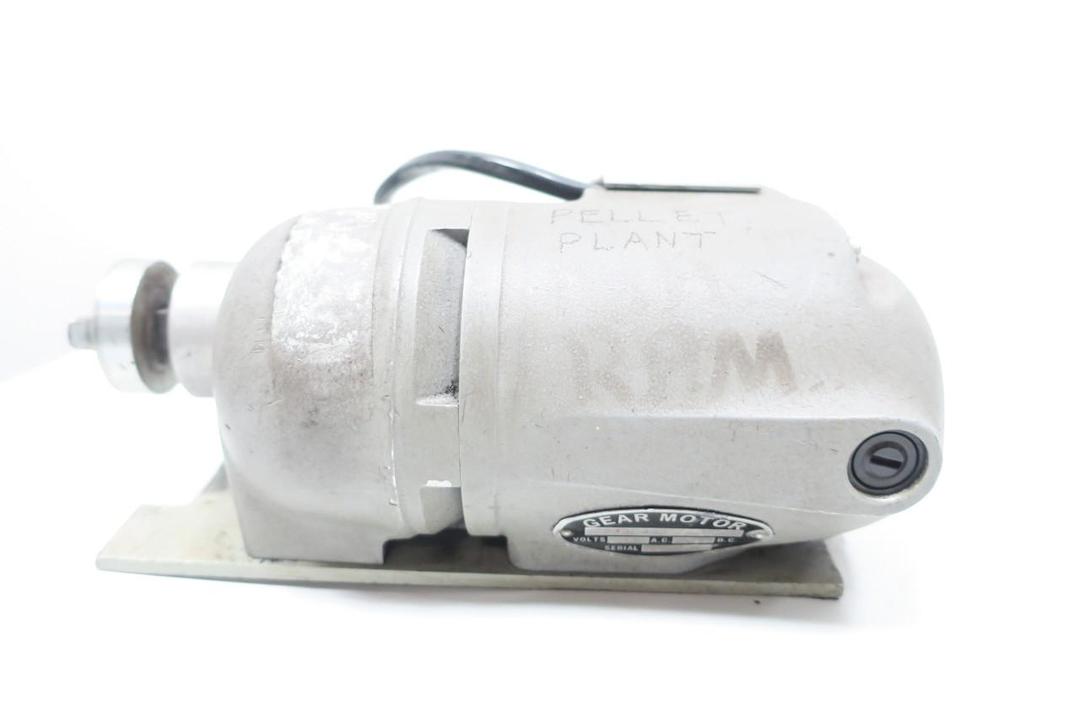 GENERAL ELECTRIC GE 243C492-G3 GEAR MOTOR CHARGING MOTOR 230V-AC 250V-DC