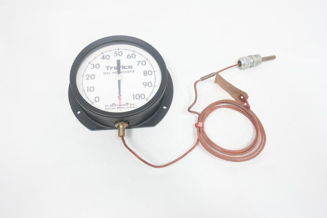 H.O. TRERICE L80361 DIAL THERMOMETER 0-100C