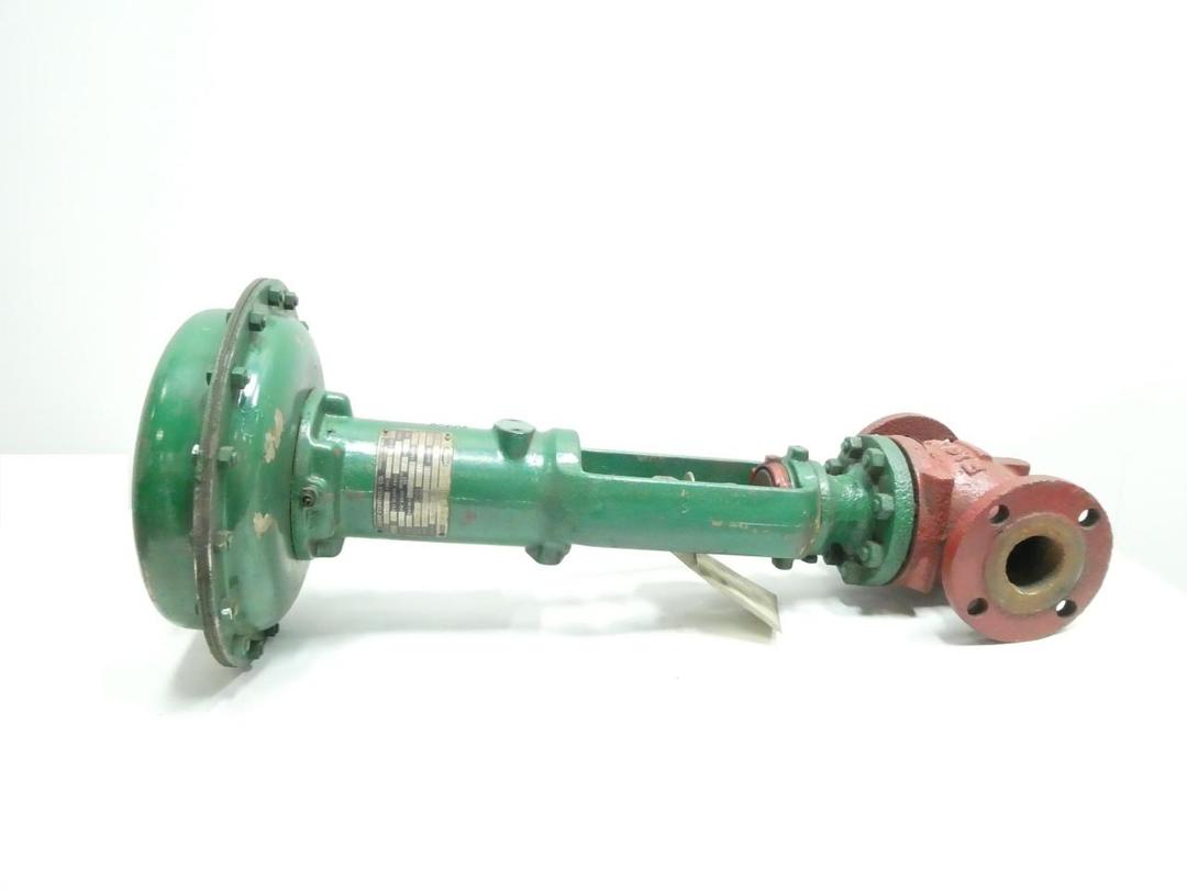 FISHER ES 667 PNEUMATIC STEEL FLANGED CONTROL VALVE 2IN 150