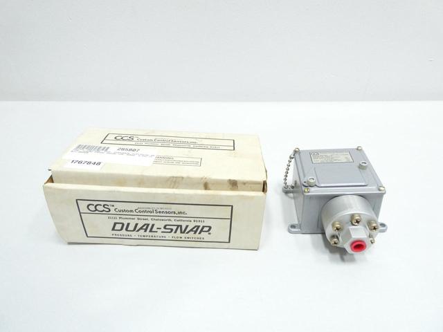 CCS 604GA2 PRESSURE SWITCH 75PSI 125/250/480V-AC