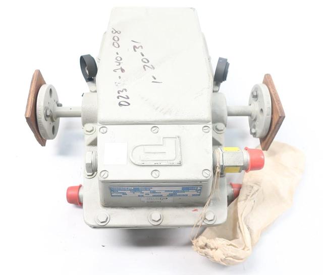FISCHER PORTER 18AXA1DBH2D1C1B11 MAGNETIC FLOW METER 0-40GPH 1/4IN 120V-AC