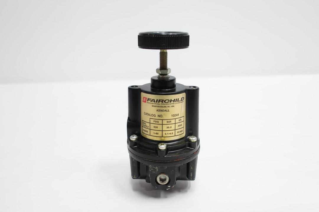 FAIRCHILD 10244 PNEUMATIC REGULATOR 1/2IN NPT 500PSI 1-60PSI