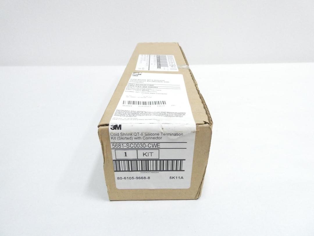 3M 5681-SC0030-CWE COLD SHRINK QT-II SILICONE TERMINATION KIT