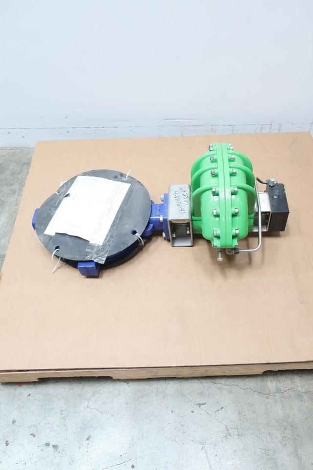 AMRI KSB ACRIS IW-31KF/S9 ROTORK K4 PMV P5 IRON WAFER CONTROL VALVE 10IN 150