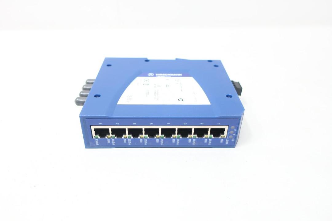 HIRSCHMANN 8TX/2FX-ST EEC SPIDER II RAIL SWITCH