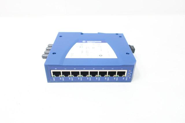 HIRSCHMANN 8TX/2FX-ST EEC SPIDER II RAIL SWITCH