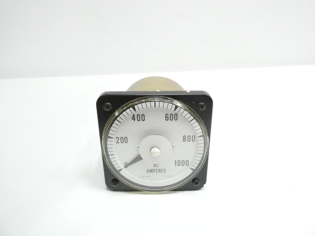 YOKOGAWA YE/103131LSSS AMMETER 0-1000AC AMP