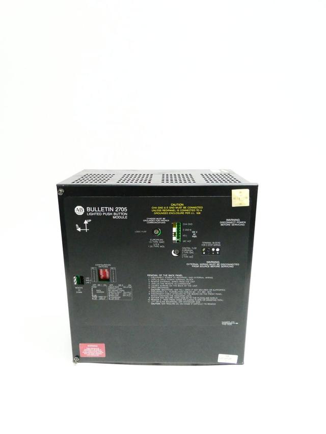 ALLEN BRADLEY 2705 LIGHTED PUSH BUTTON CONTROLLER MODULE