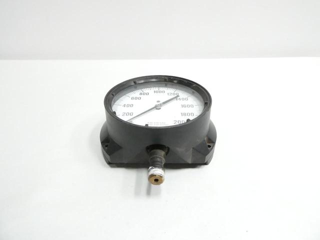 ASHCROFT Q-8451 PRESSURE GAUGE 6IN 1/2IN NPT 0-2000PSI