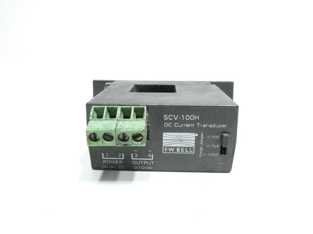 FW BELL SCV-100H CURRENT SENSOR 0-100A  24V-AC/DC