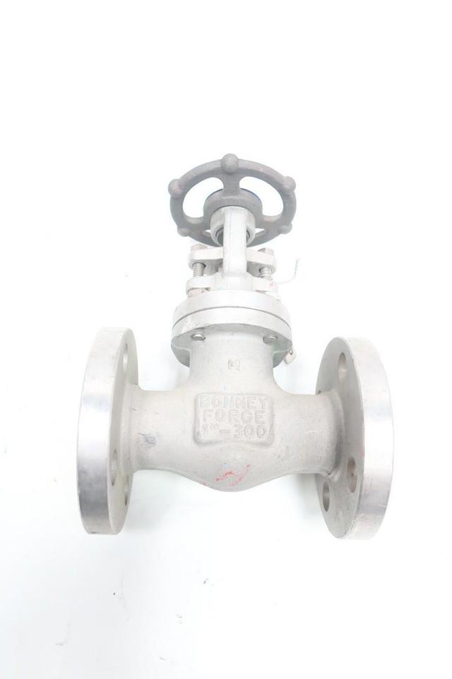 BONNEY FORGE L3-18L MANUAL STAINLESS FLANGED WEDGE GATE VALVE 1IN 300