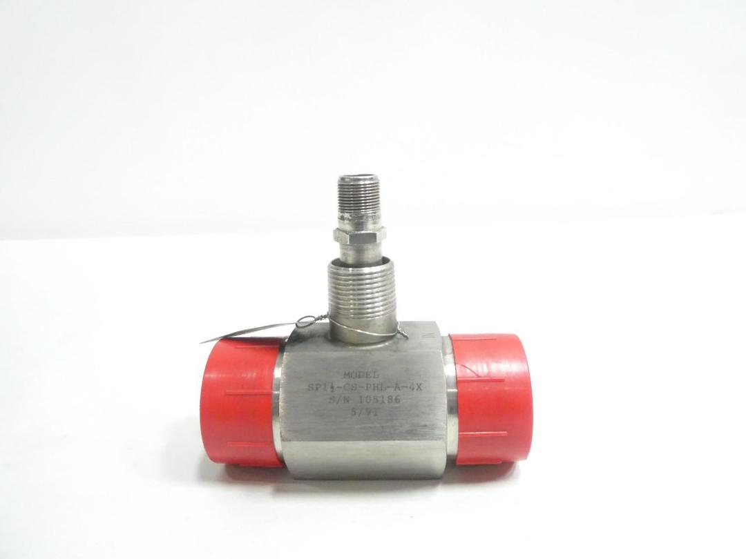 SPONSLER SP1 1/2-CS-PHL-A-4X TURBINE FLOW METER 1-1/2IN