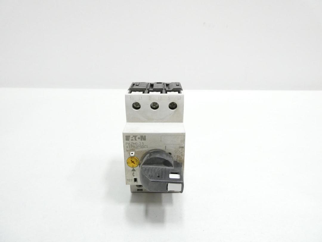 EATON PKZM0-2,5/AK XTPR2P5BC1 MANUAL STARTER 1.6-2.5A AMP 1HP
